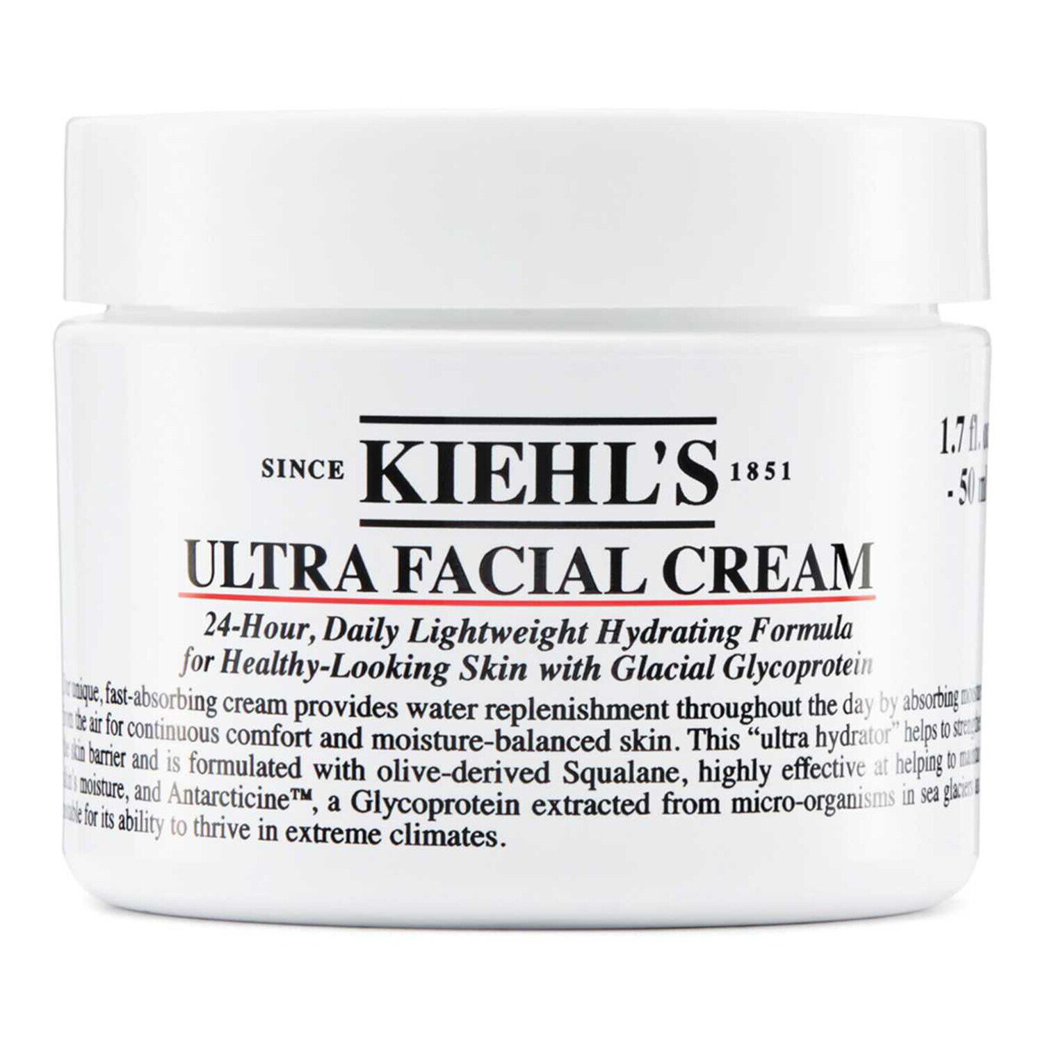 Ultra Facial Refillable Moisturizing  Cream with Squalane