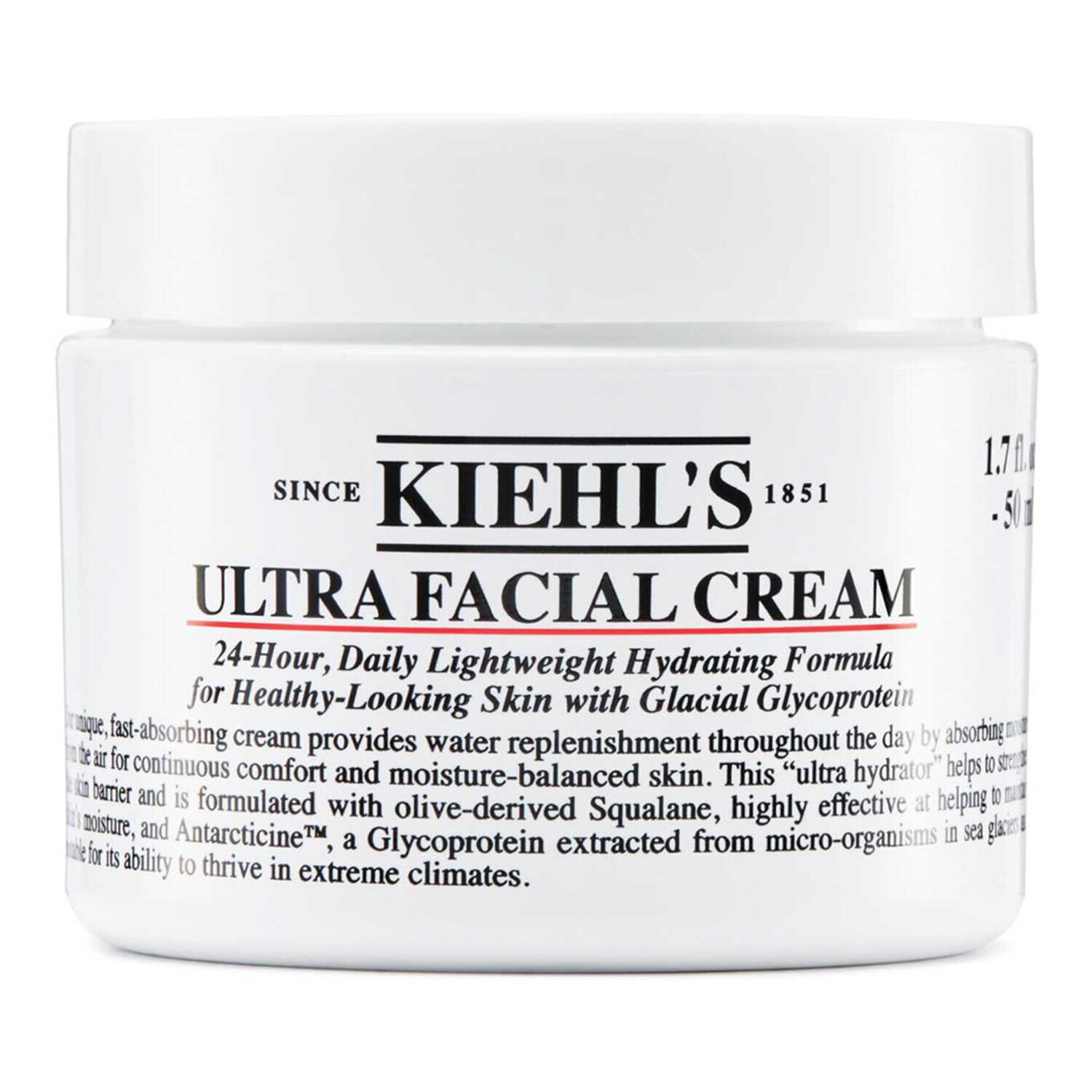 Ultra Facial Refillable Moisturizing  Cream with Squalane