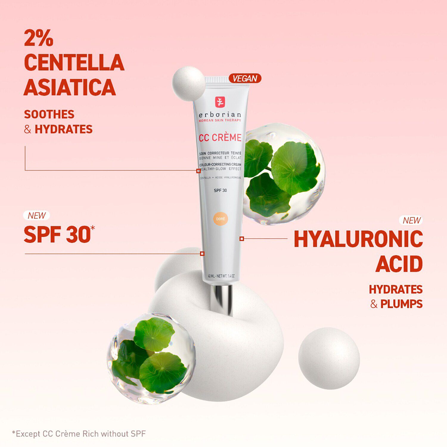 CC Crème SPF30 with Hyaluronic Acid