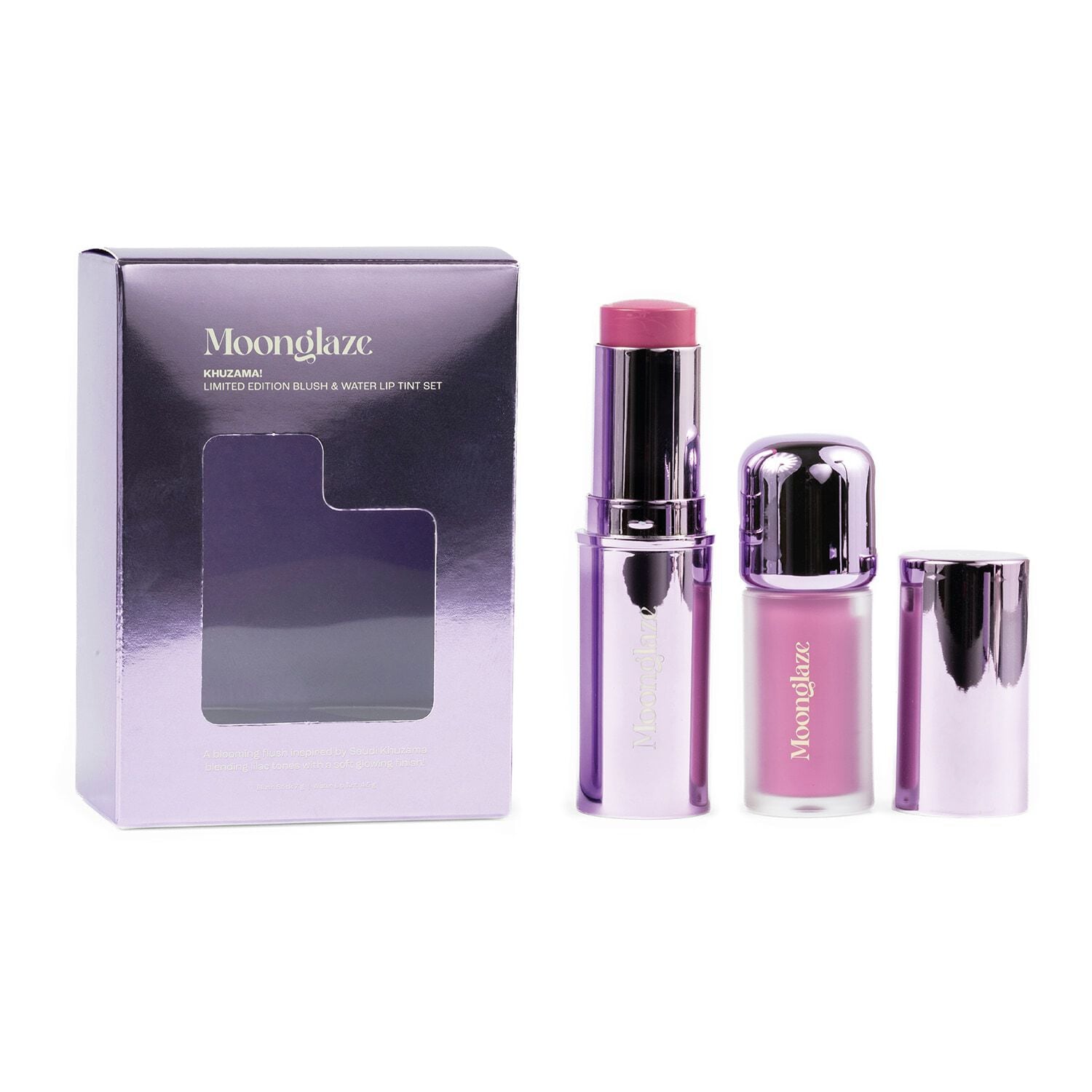 Khuzama Limited Edition Blush & Water Lip Tint Set