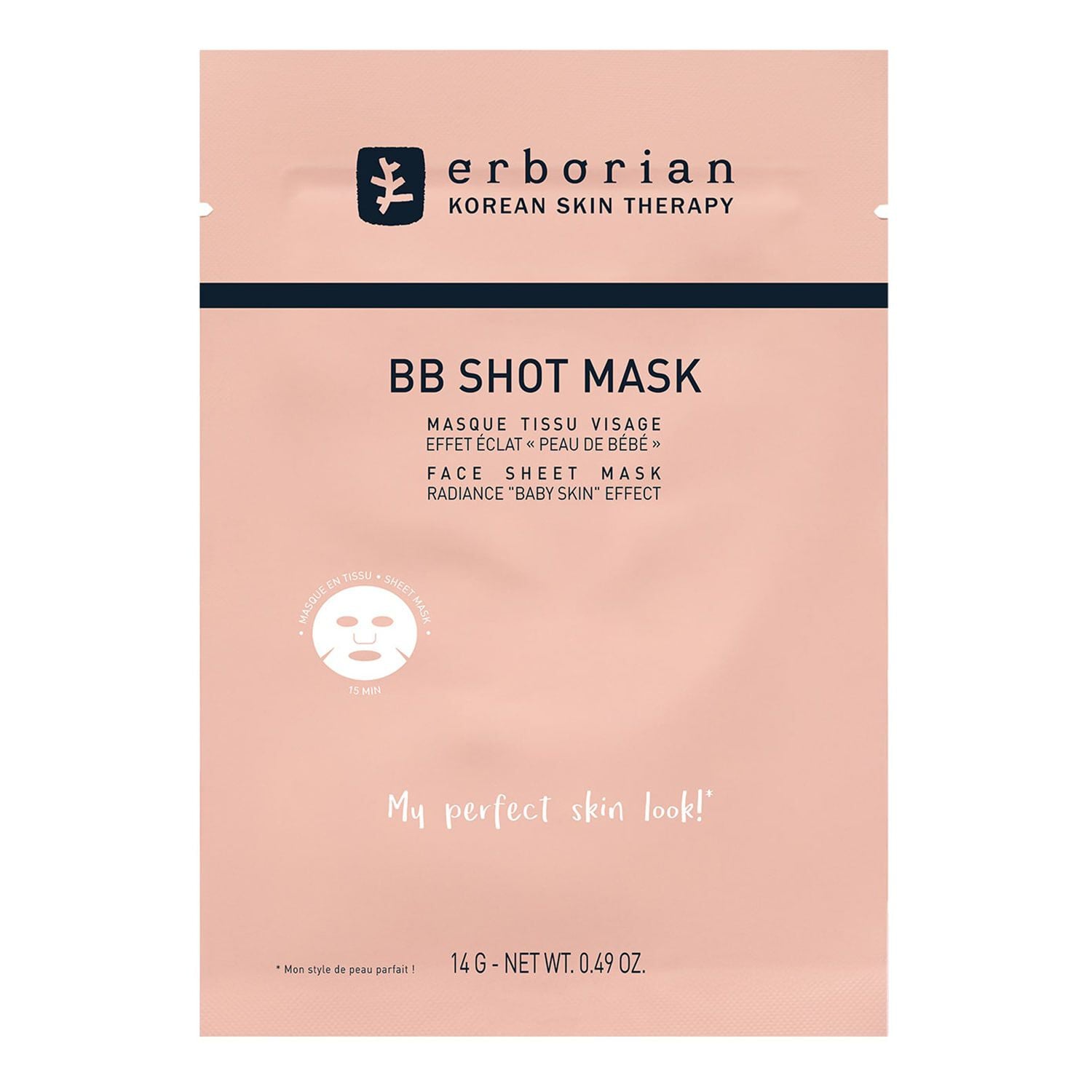 BB Shot Mask - Face Sheet Mask Radiance Baby Skin Effect 