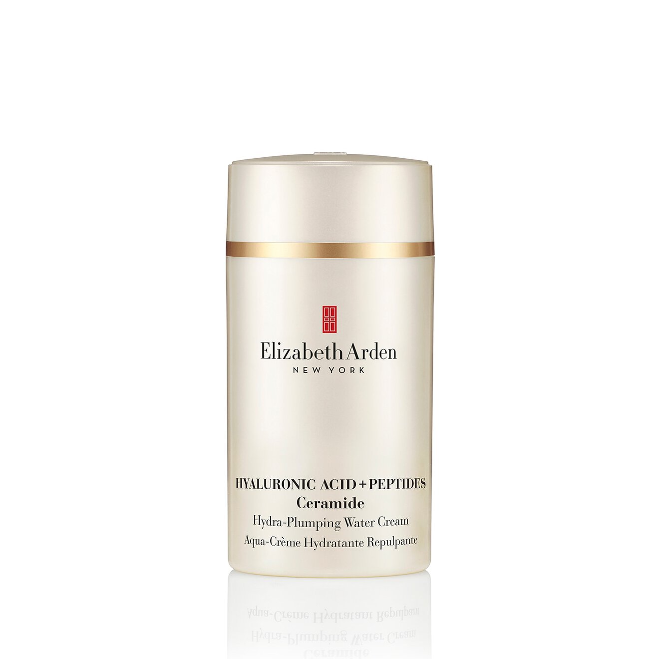 كريم مائي بتركيبة السيراميد مع حمض الهيالورونيك والببتيدات للترطيب والتغذية