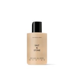 Saffron & Cedar Mini Body Wash, SALT AND STONE