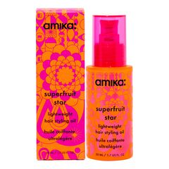 Superfruit Star Lightweight Hair Styling Oil, AMIKA