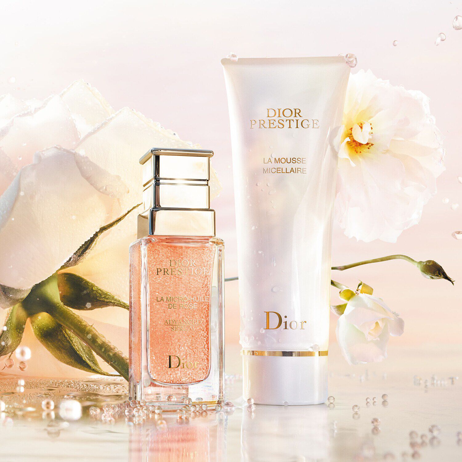 Dior Prestige La Mousse Micellaire Face Cleanser ❘ DIOR ≡ SEPHORA
