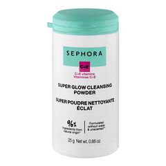 Super Glow Cleansing Powder - Vitamins C+E, SEPHORA COLLECTION
