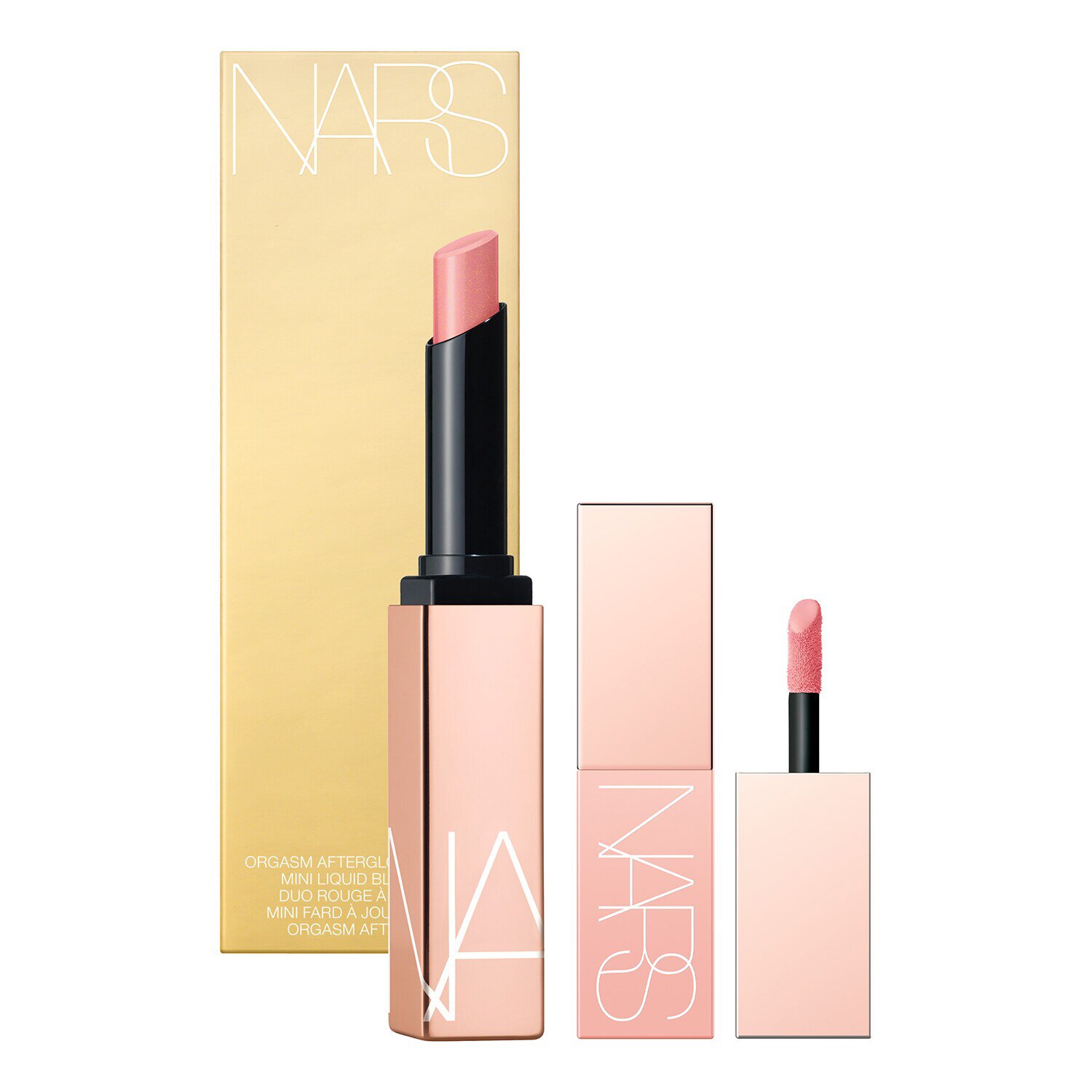 O Afterglow - Lipstick & Mini Liquid Blush Duo