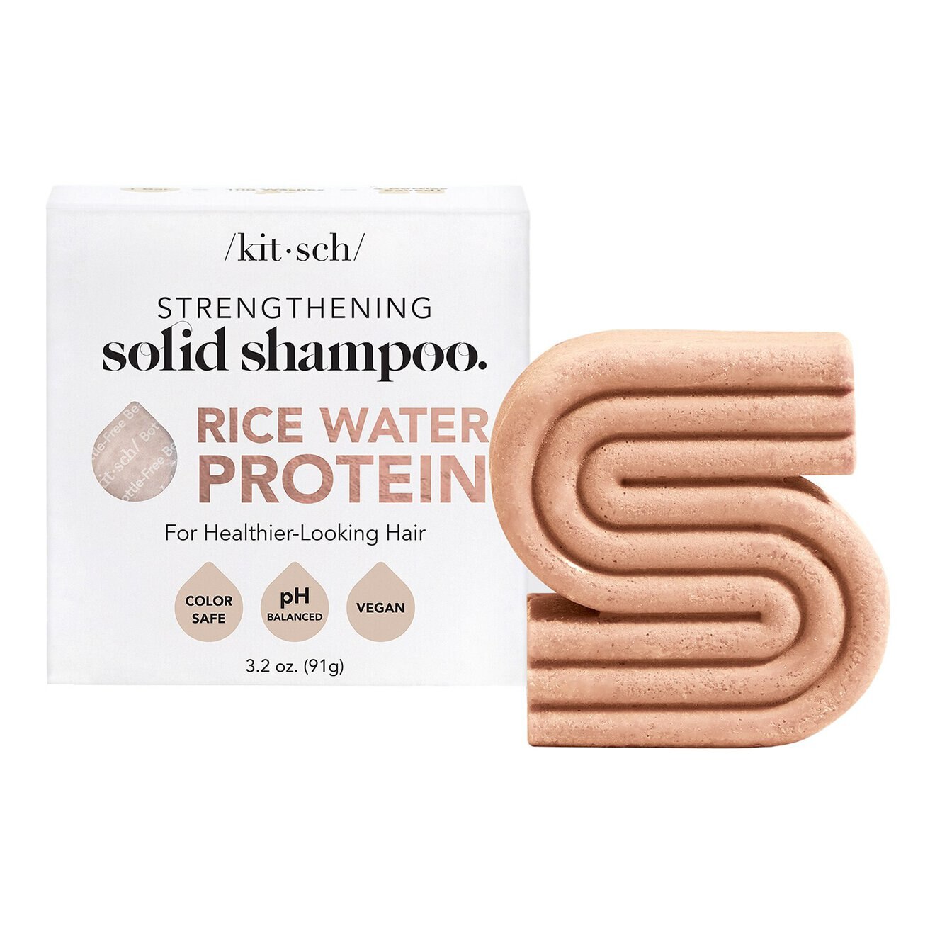 Rice Water Protein Strengthening Shampoo Bar