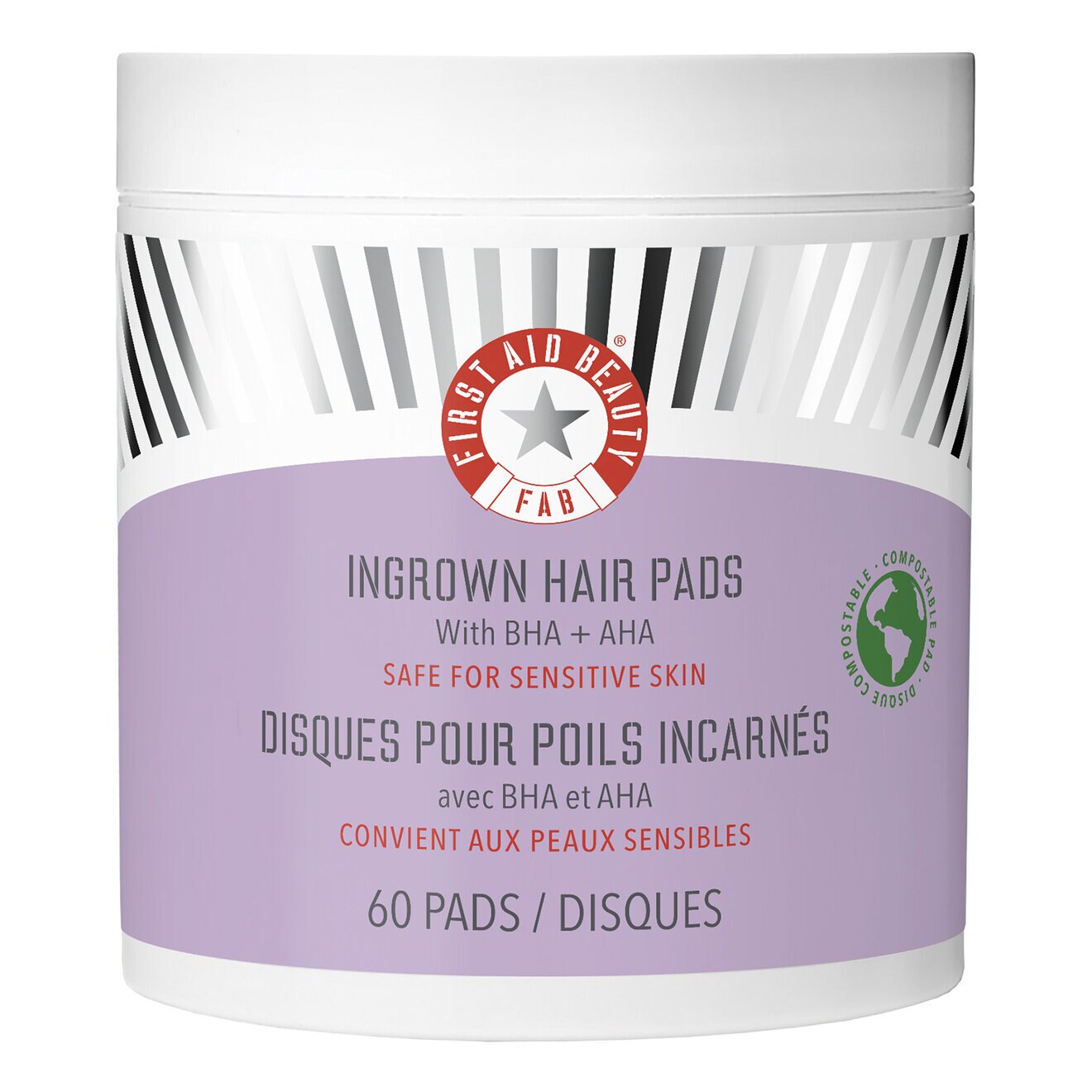 Ingrown Hair Pads with BHA and AHA