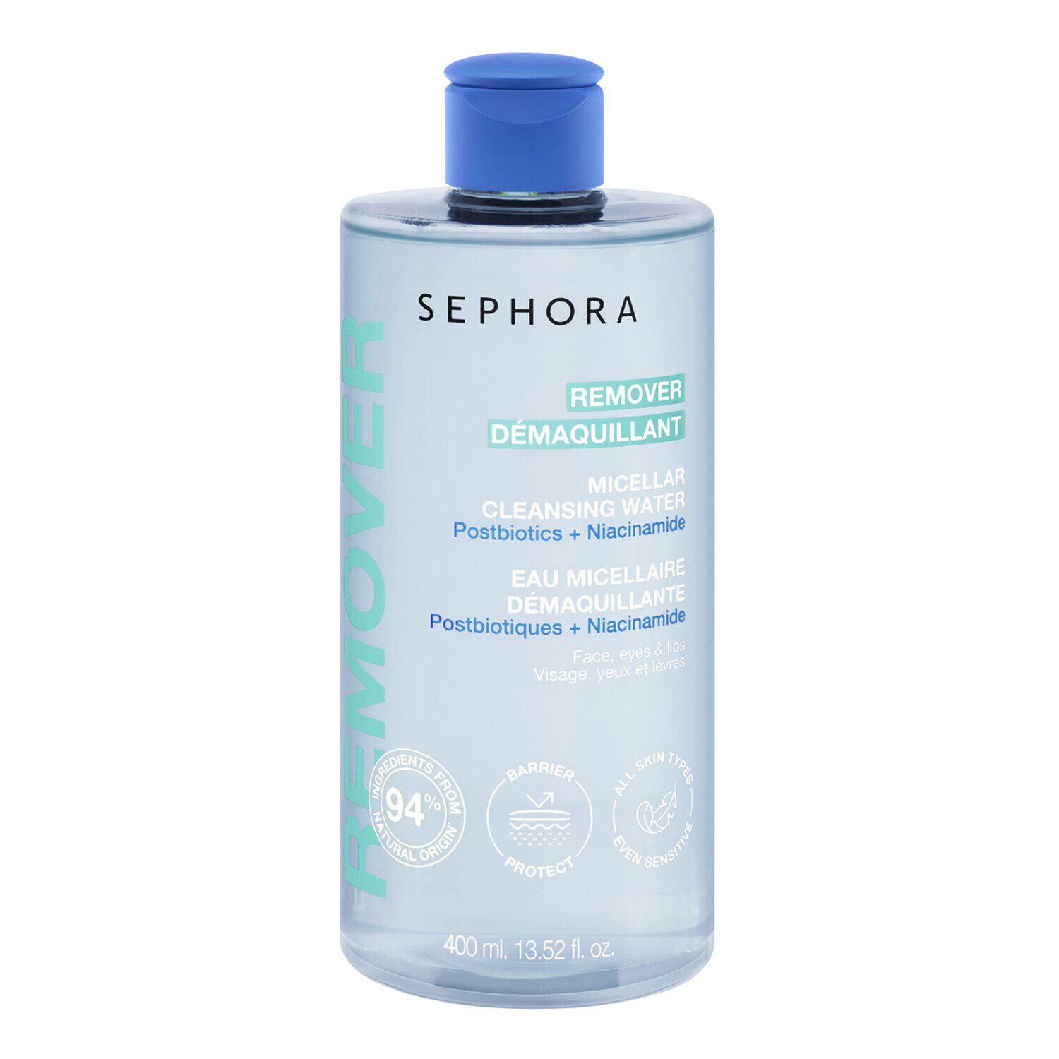 Micellar Cleansing Water – Removes Makeup + Protects