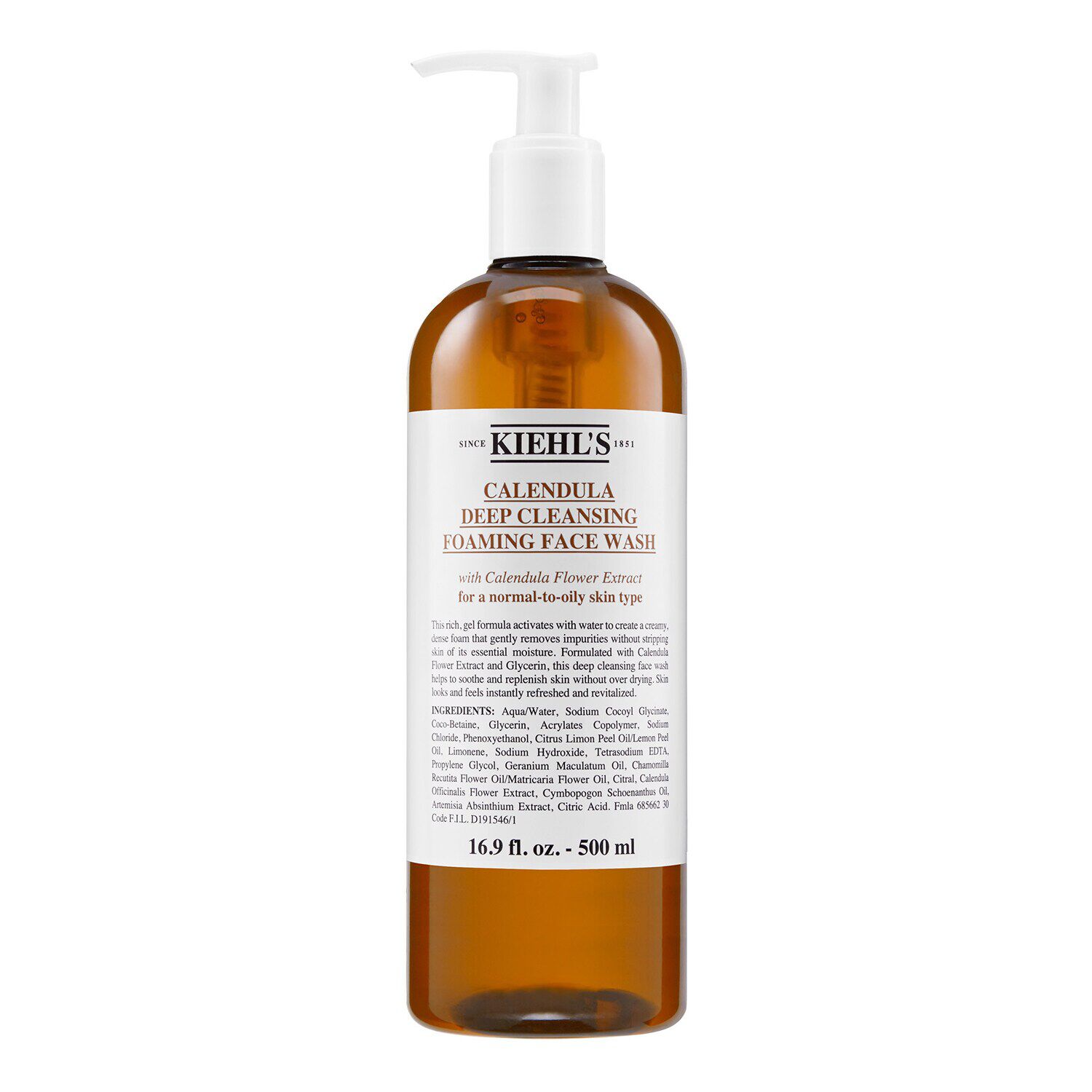 Calendula Deep Cleansing Foaming Face Wash
