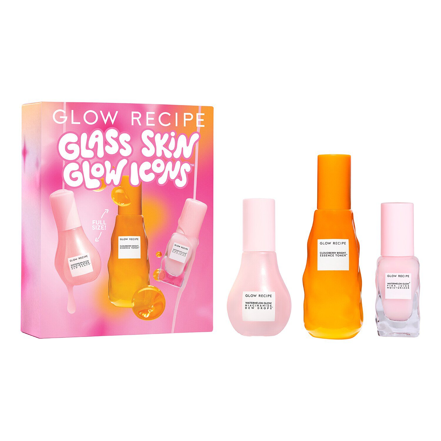 Glass Skin Glow Icons