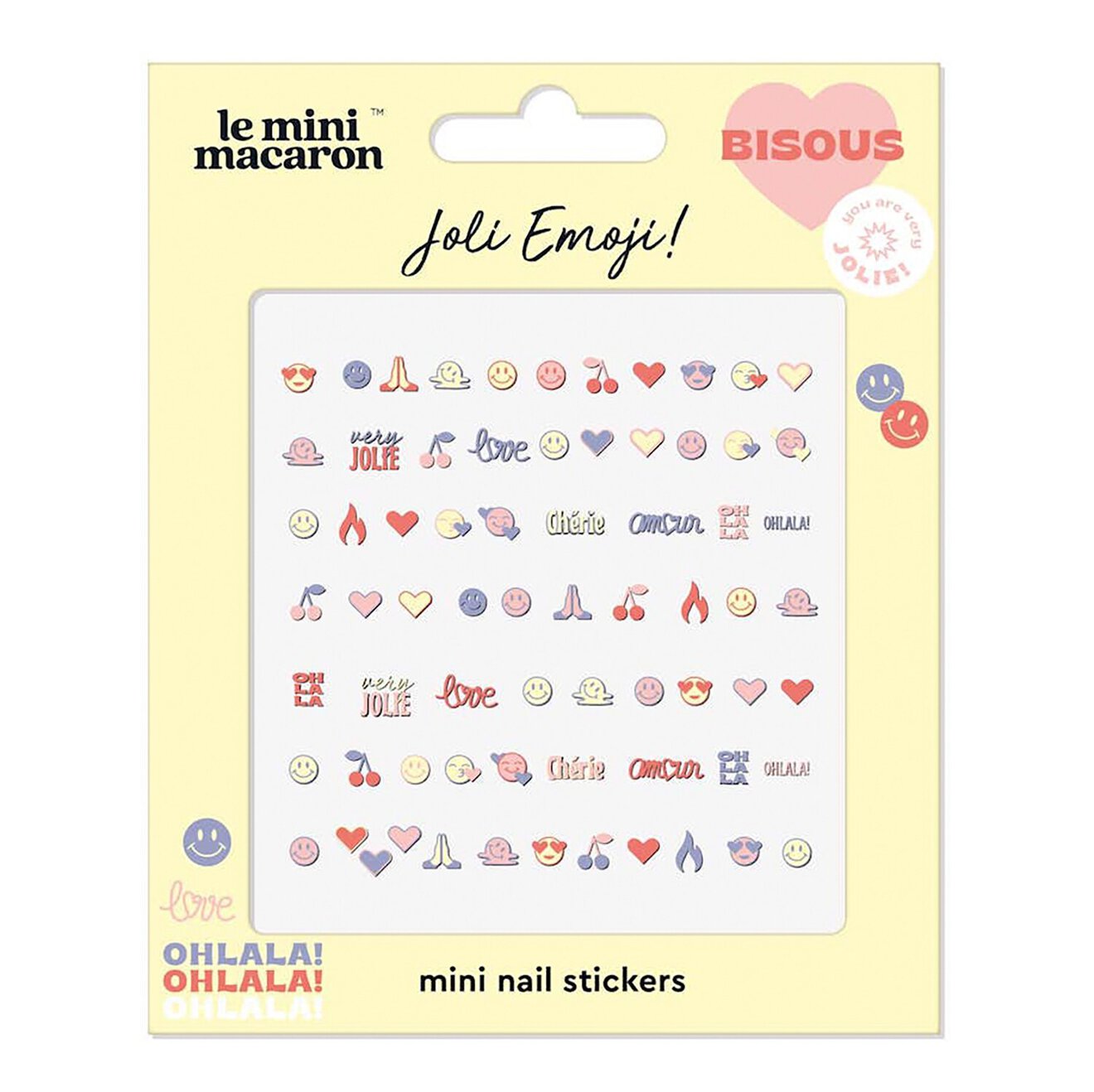 Mini Nail Stickers Joli Emoji