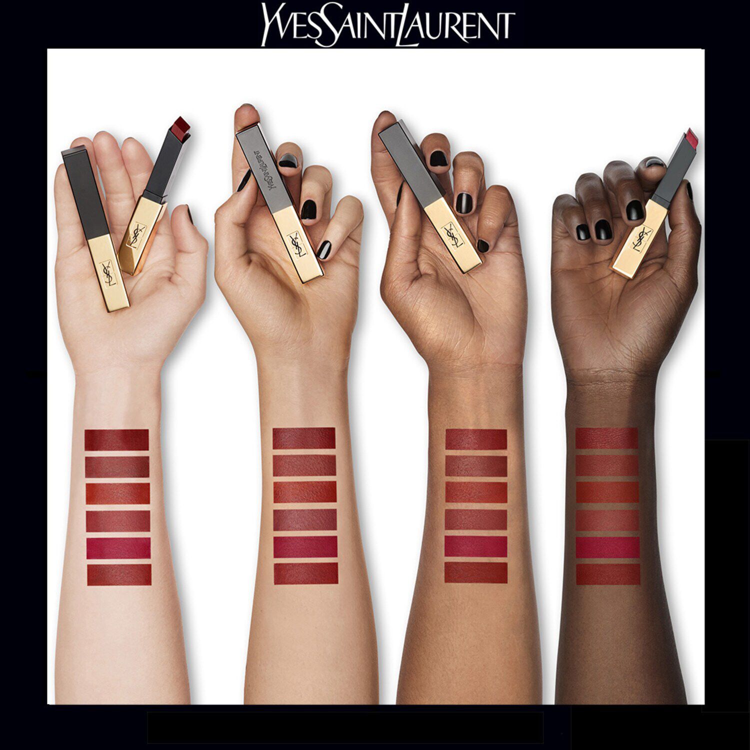 Ysl rouge pur couture slim matte swatches cheap