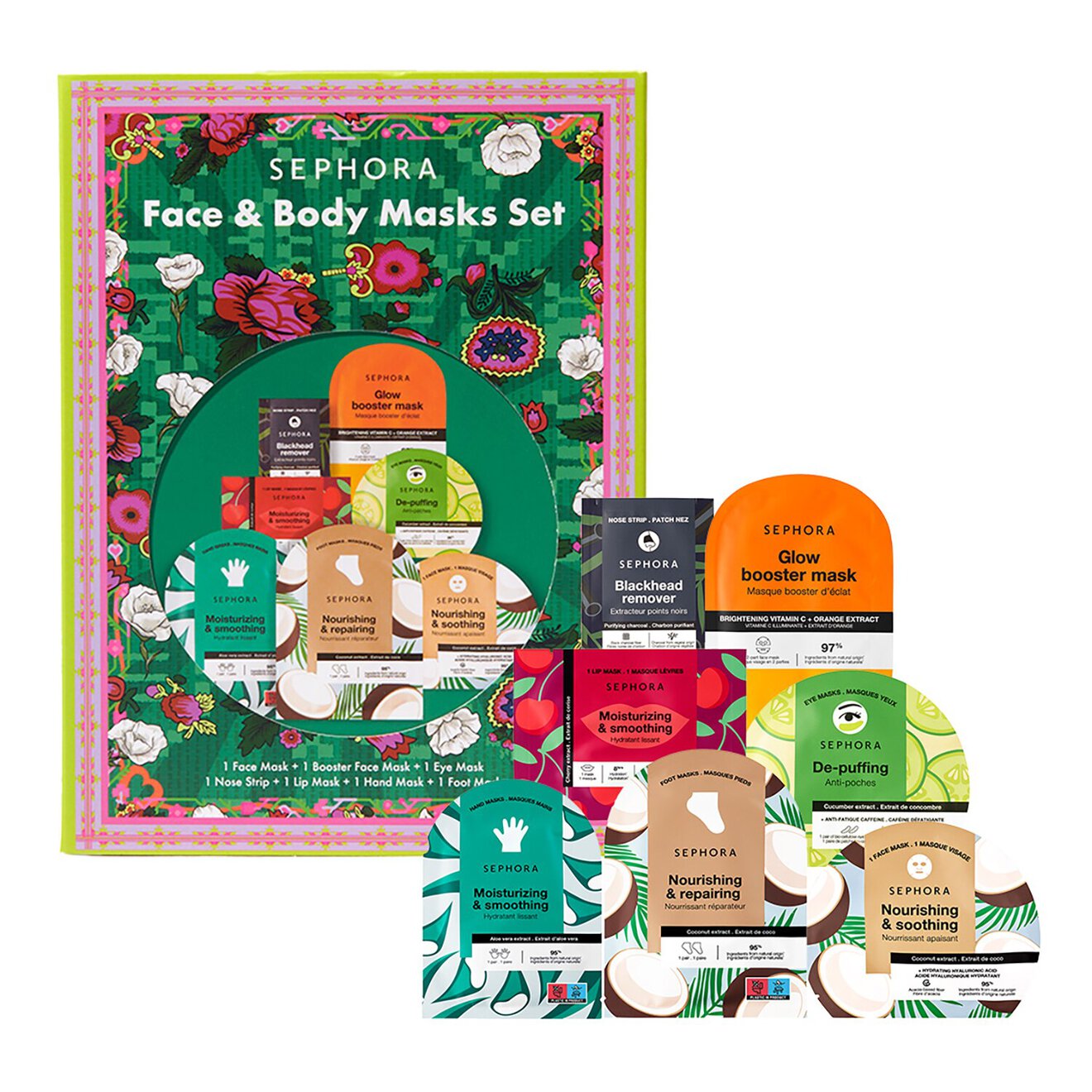 AED 160 Sephora Collection Face & Body Masks Set at Sephora