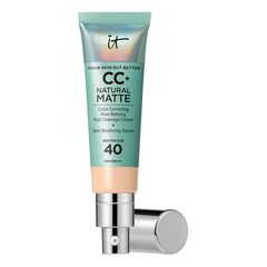 CC+ Cream Natural Matte Foundation with SPF 40, IT COSMETICS