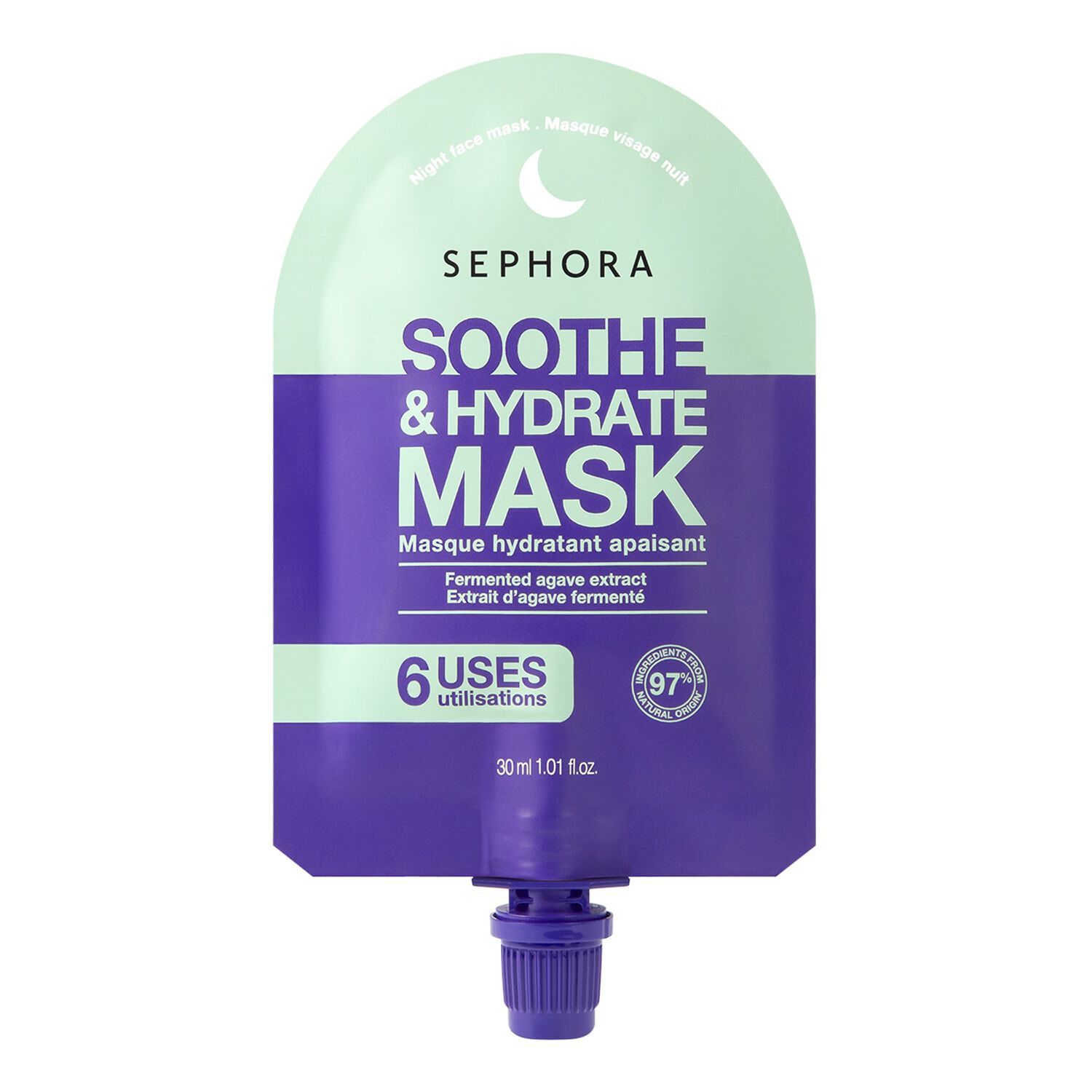 Night Dose Mask Enveloping Moisturizing Gel Cream Texture - Plump