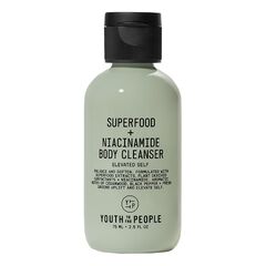 Superfood + Niacinamide Body Cleanser With Antioxidants & Hyaluronic Acid, YOUTH TO THE PEOPLE