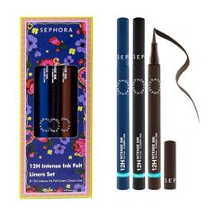 12H Intense Ink Liners Set, SEPHORA COLLECTION
