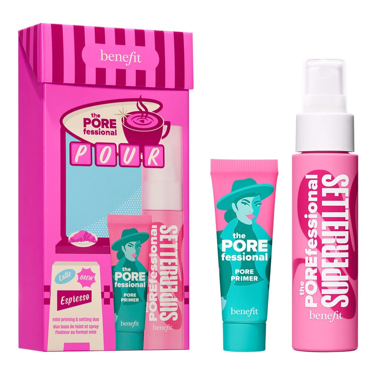 The POREfessional Pour Mini Priming & Setting Duo