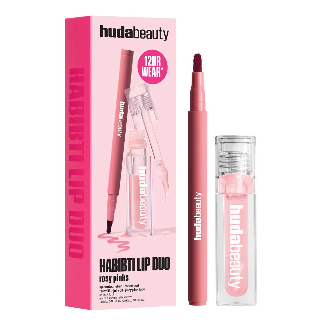 Habibti Lip Duo Rosy Pinks Set