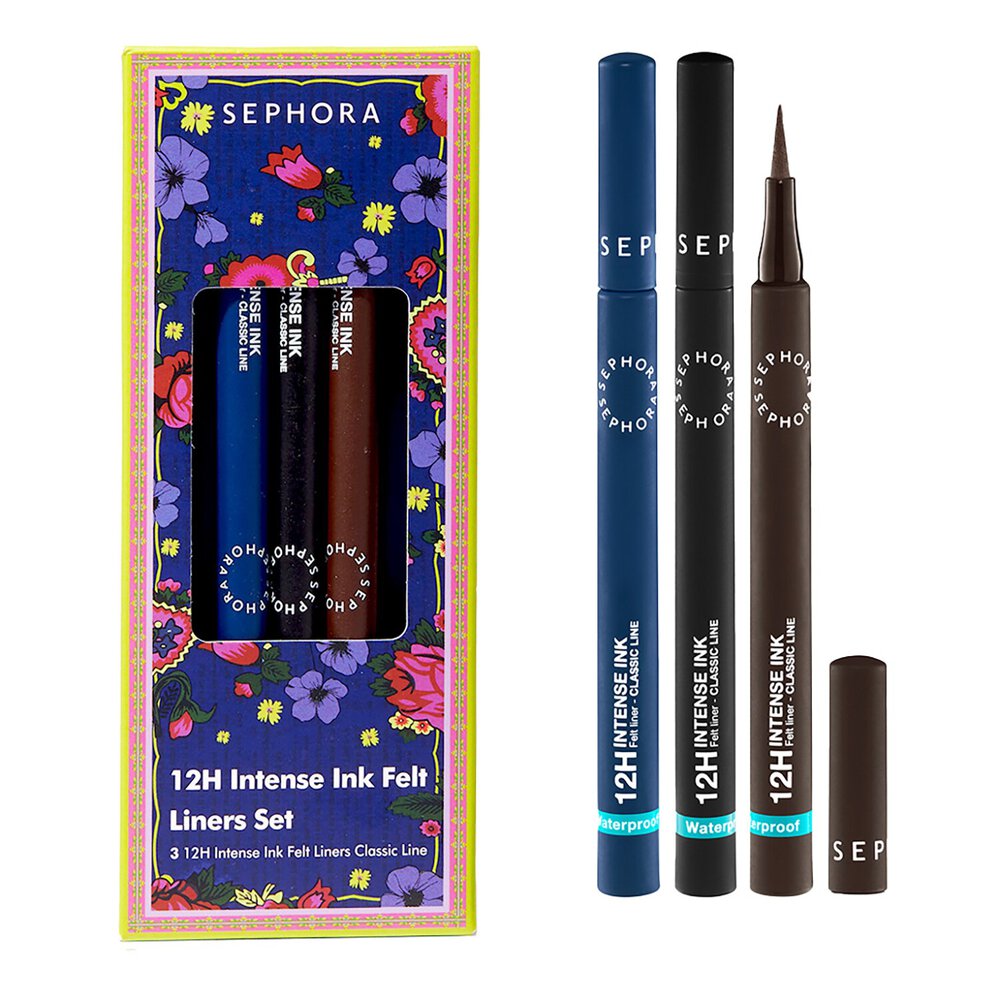 Sephora Collection 12H Intense Ink Liners Set