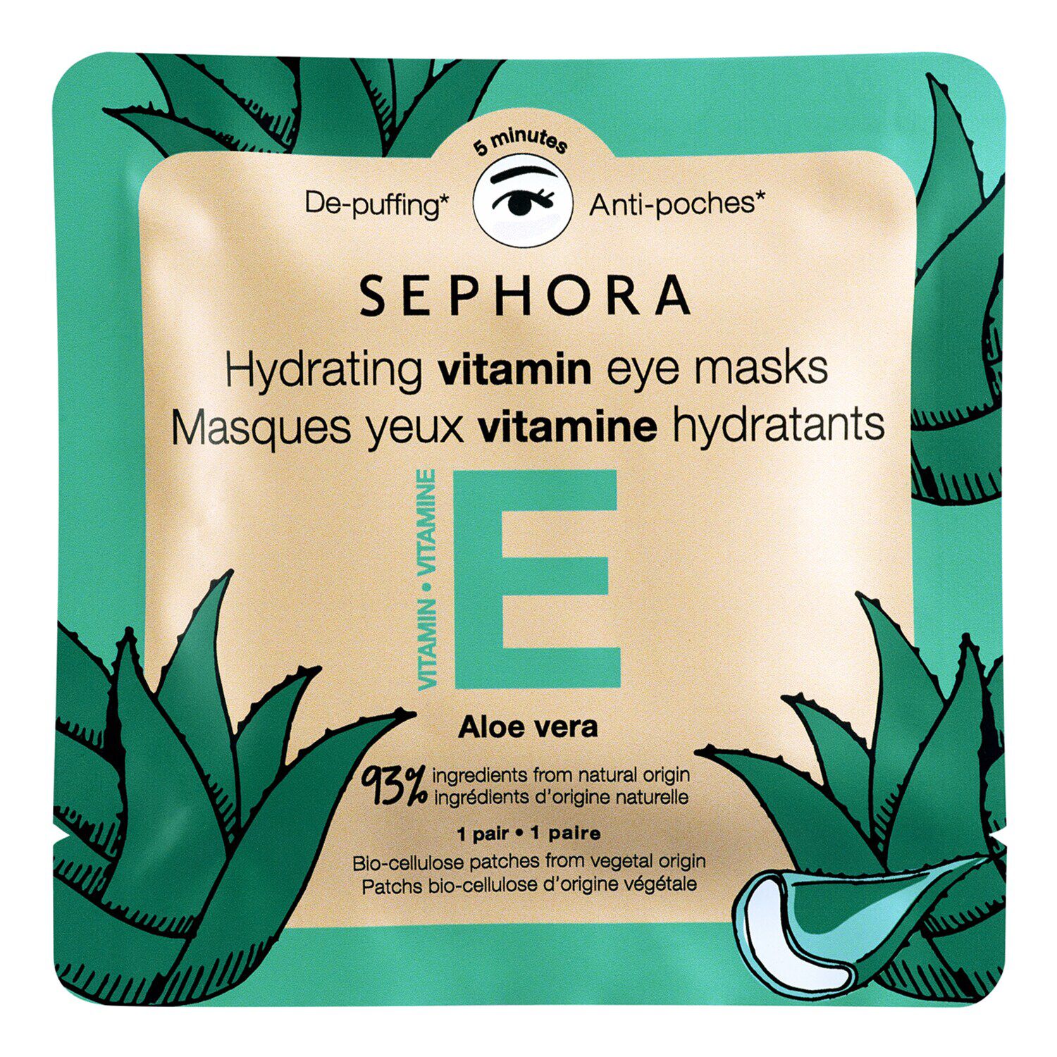 Glowing Vitamin Eye Masks