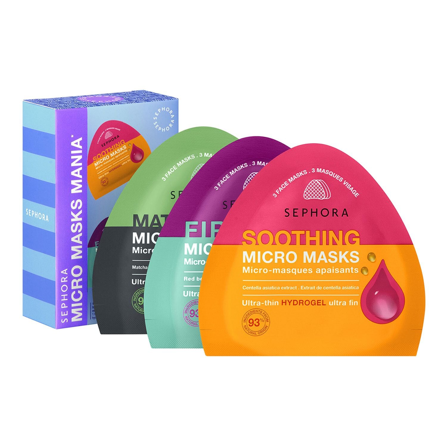 Micro Masks Mania Set – Set of 3 Micro Mask Sachets