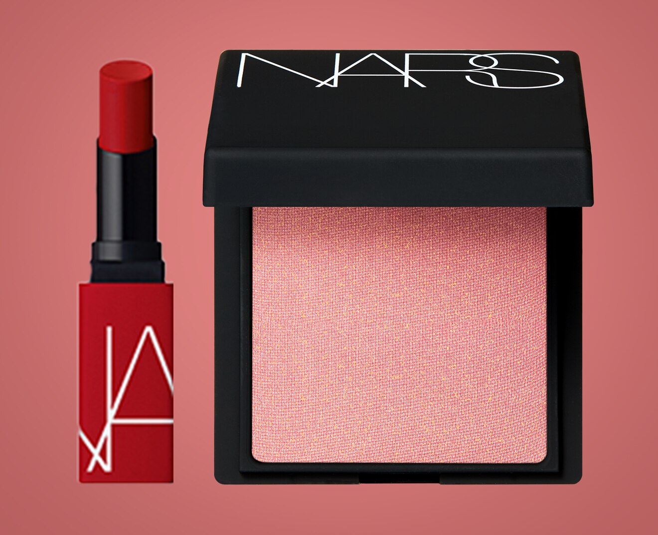 Nars Blush + Power matte Lipstick