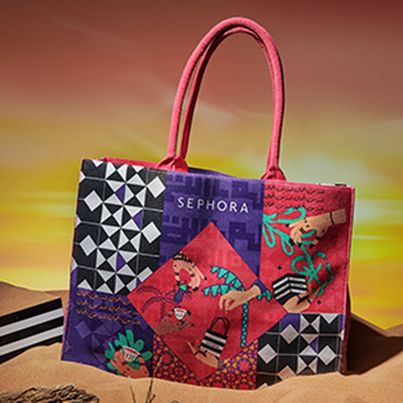Printed Book Tote