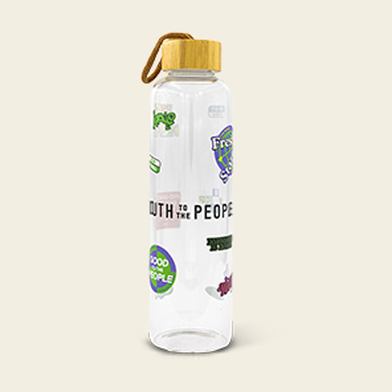 YTTP GLASS WATER BOTTLE