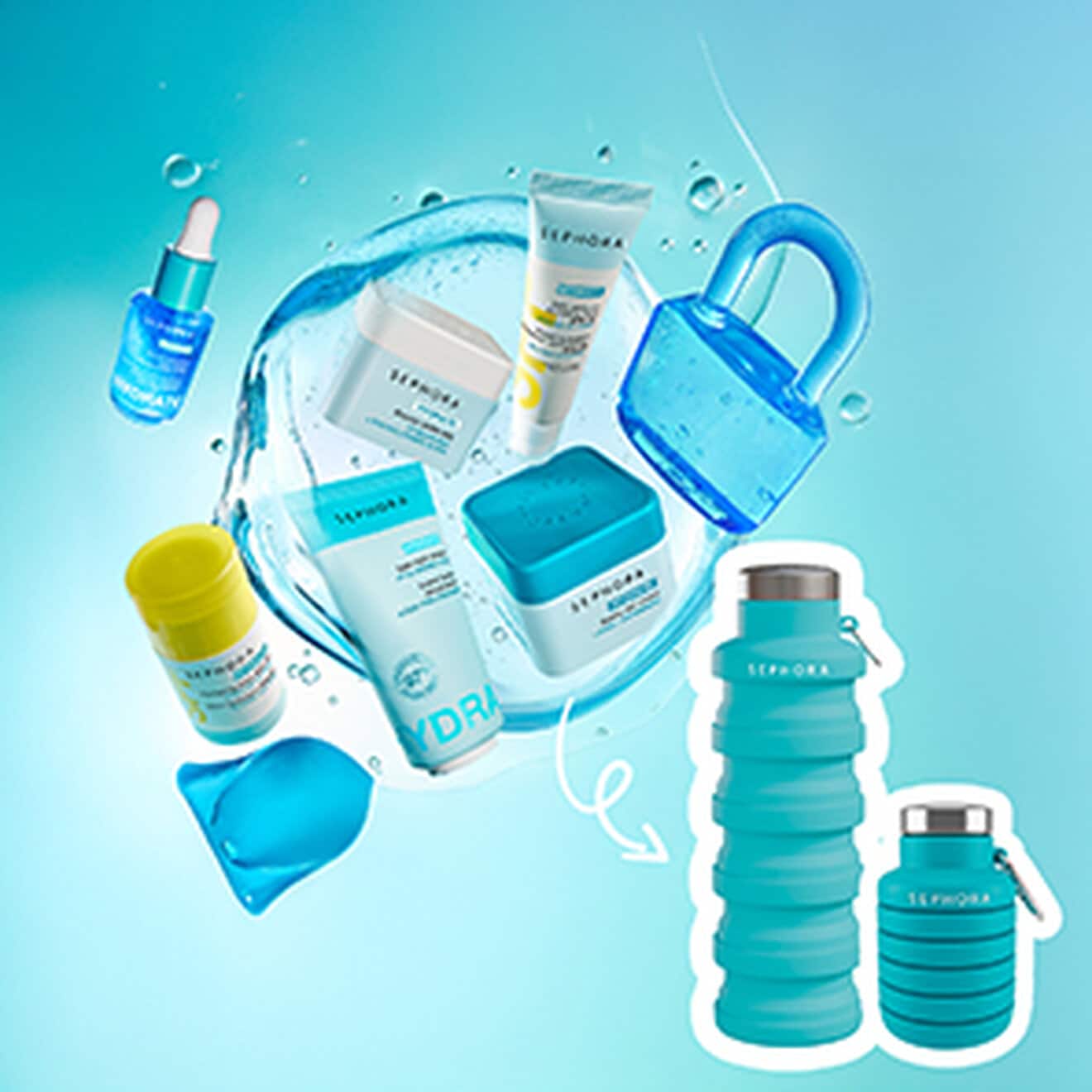 FREE RETRACTABLE BOTTLE