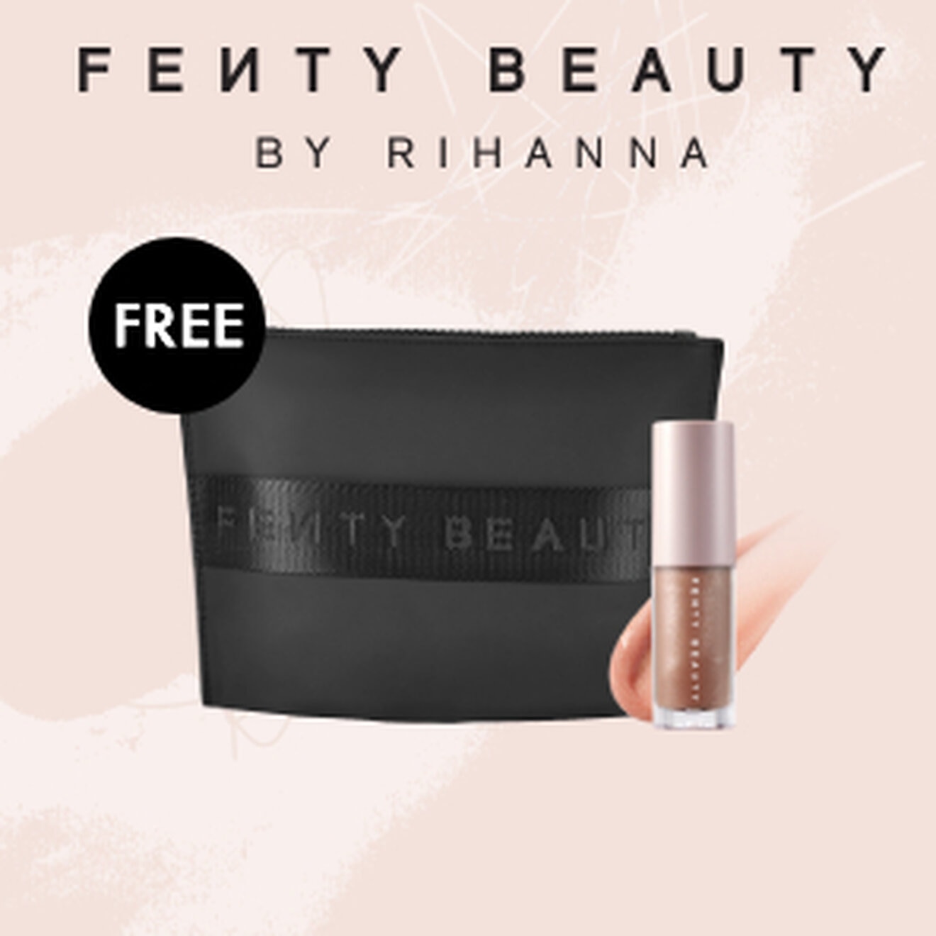 Pouch + Mini Gloss Bomb